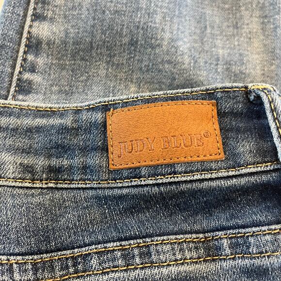 Judy‎ Blue Skinny Fit Jeans Distressed size 13 /31 - Picture 7 of 10
